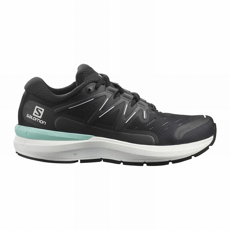 Salomon Singapore Womens Road Running Shoes - SONIC 4 CONFIDENCE Black/White | 27948-QHML